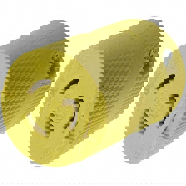 Locking Inlet: Connector, Industrial, L5-15R, 125V, Yellow